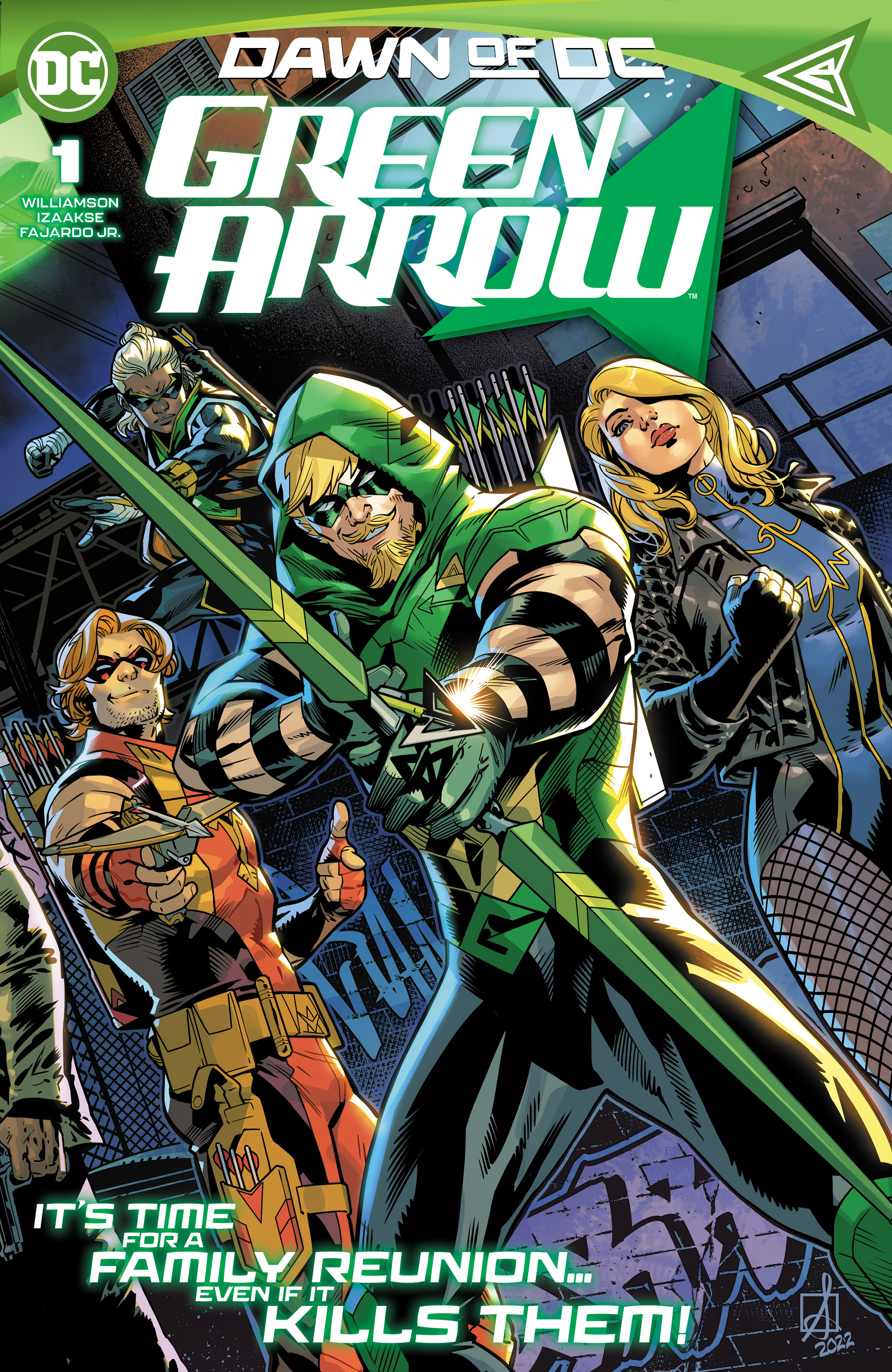 Green Arrow #1 Cover A Sean Izaakse (Of 6)