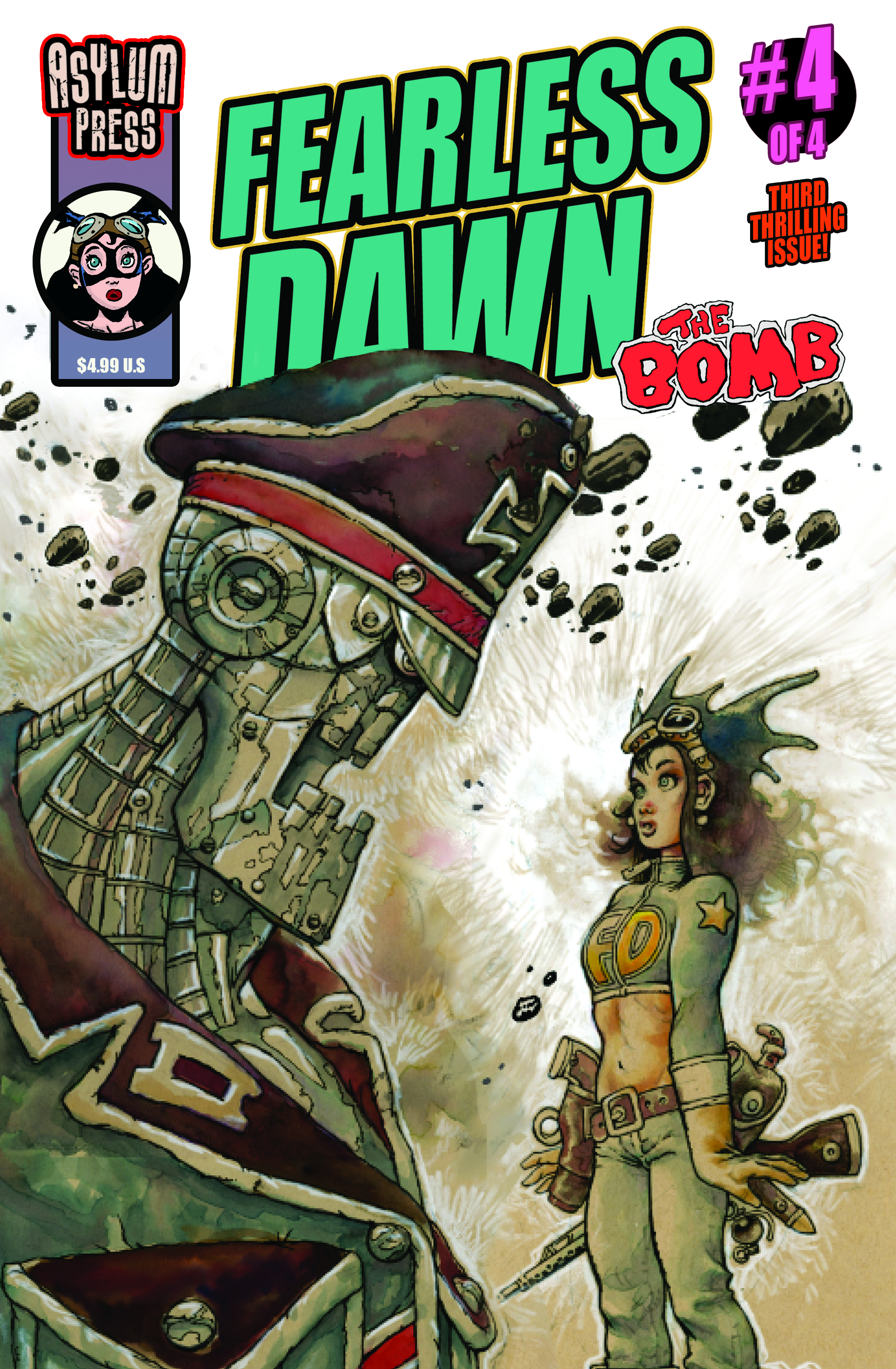 Fearless Dawn The Bomb #4 Cover A Mannion (Mature) (Of 4)