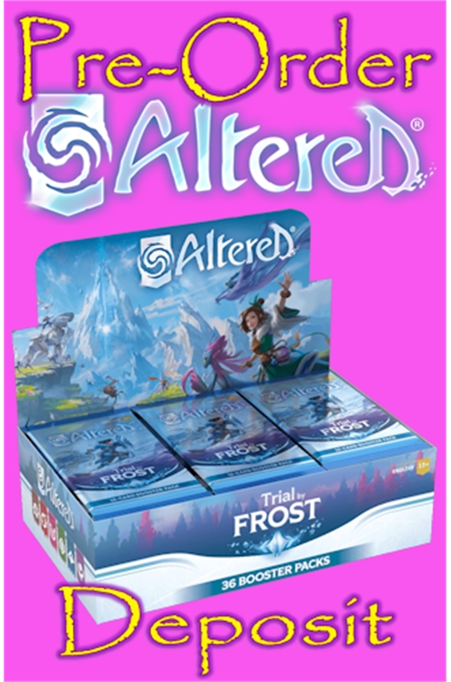 Altered Tcg Trial By Frost Booster Box Pre-Order Deposit