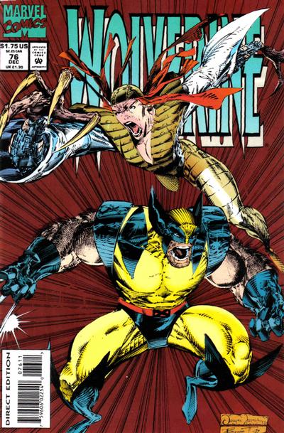 Wolverine #76 [Direct Edition]-Fine/Very Fine