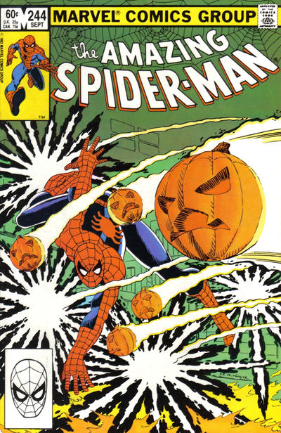 The Amazing Spider-Man #244 [Direct]-Fine/Very Fine