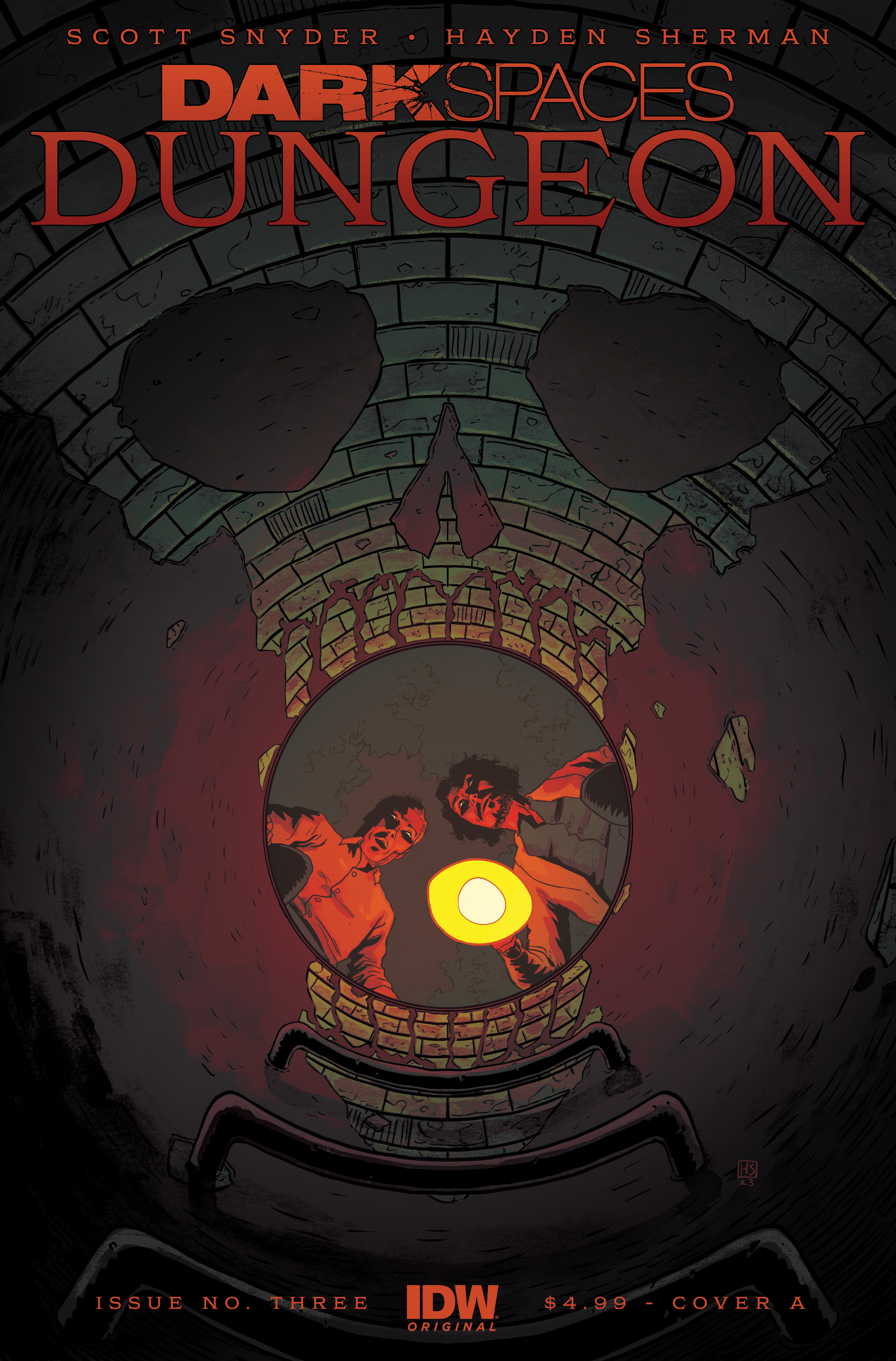 Dark Spaces Dungeon #3 Cover A Sherman