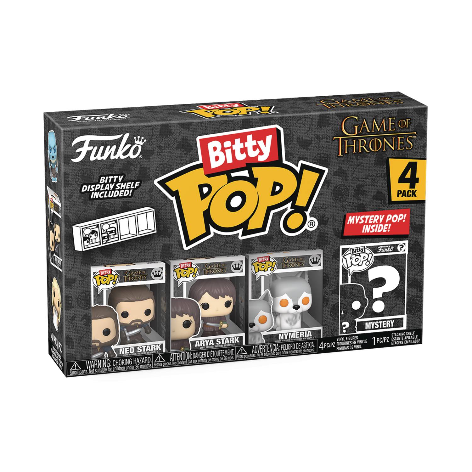 Bitty Pop Game of Thrones Ned Stark 4pk Fig