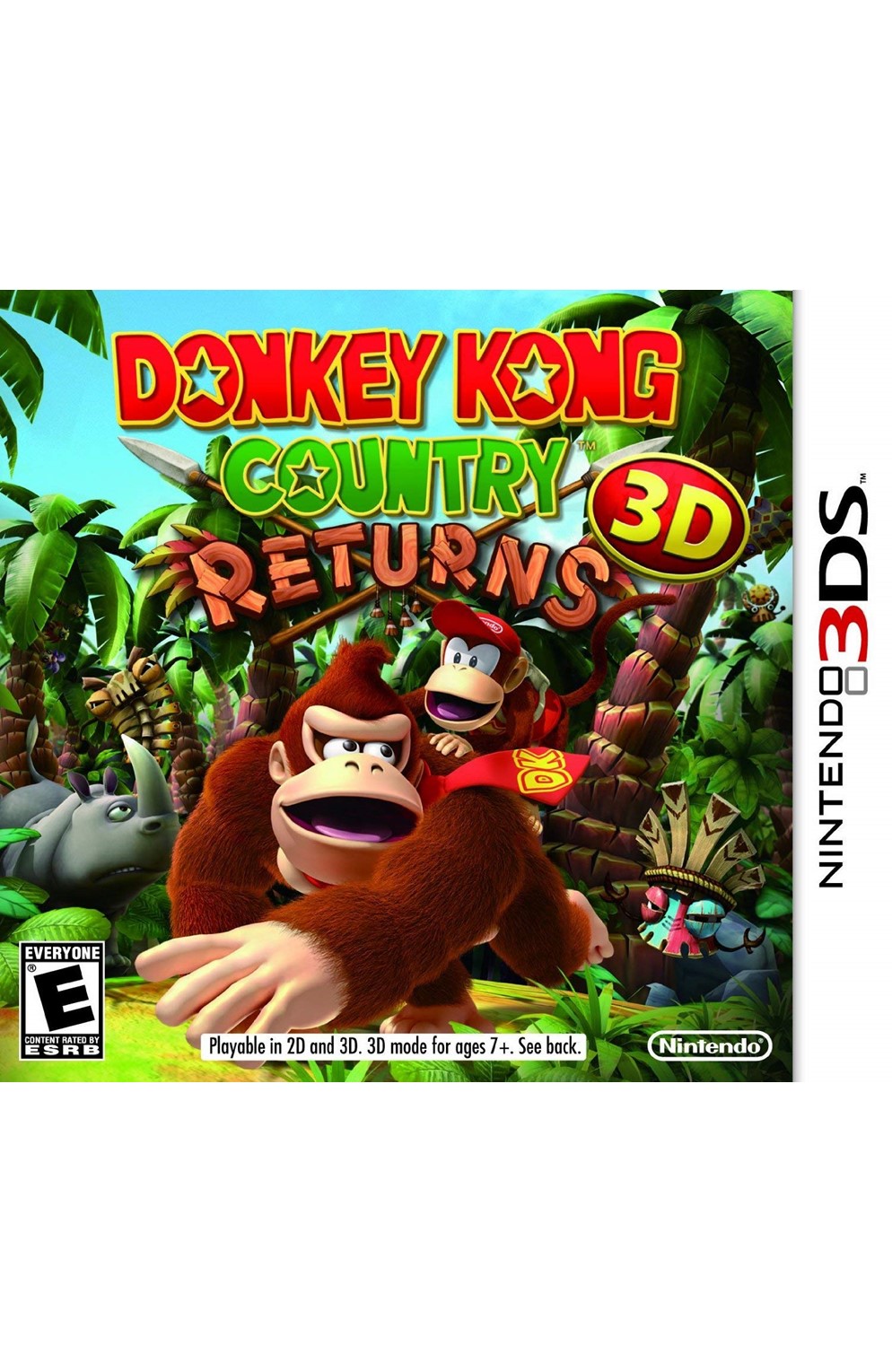 Nintendo 3Ds Donkey Kong Country Returns 3D