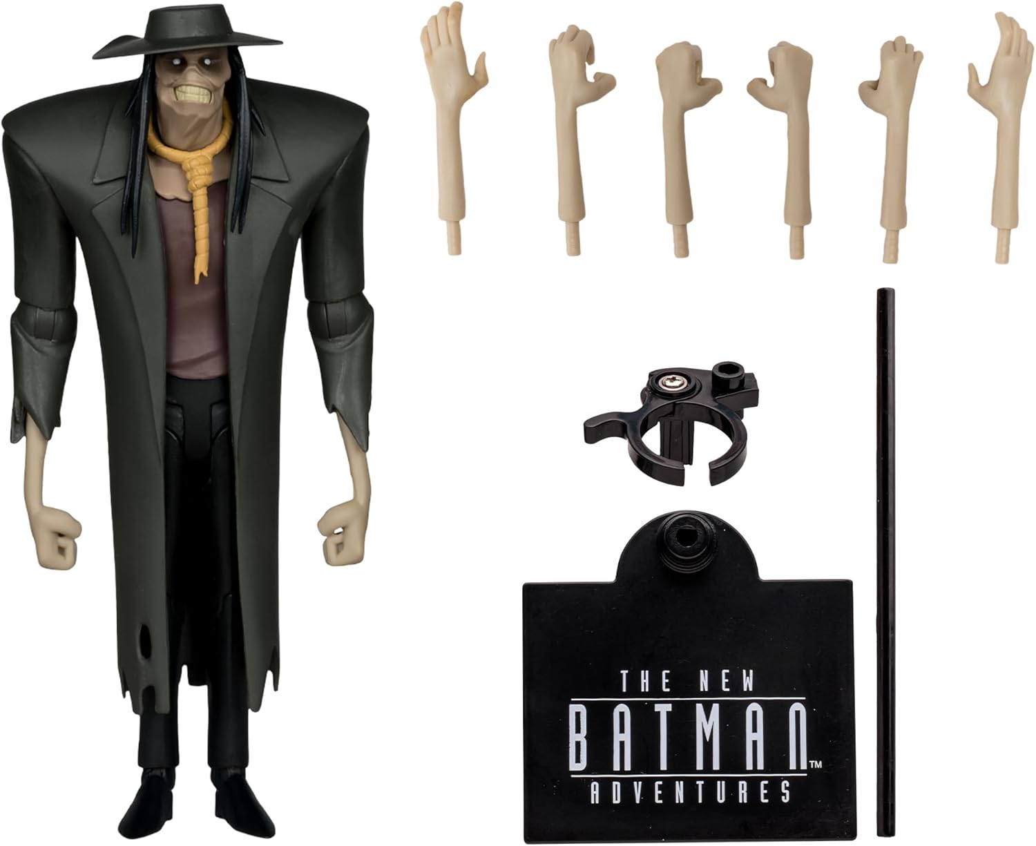 DC New Batman Adventure 6in Wv4 Scarecrow Action Figure