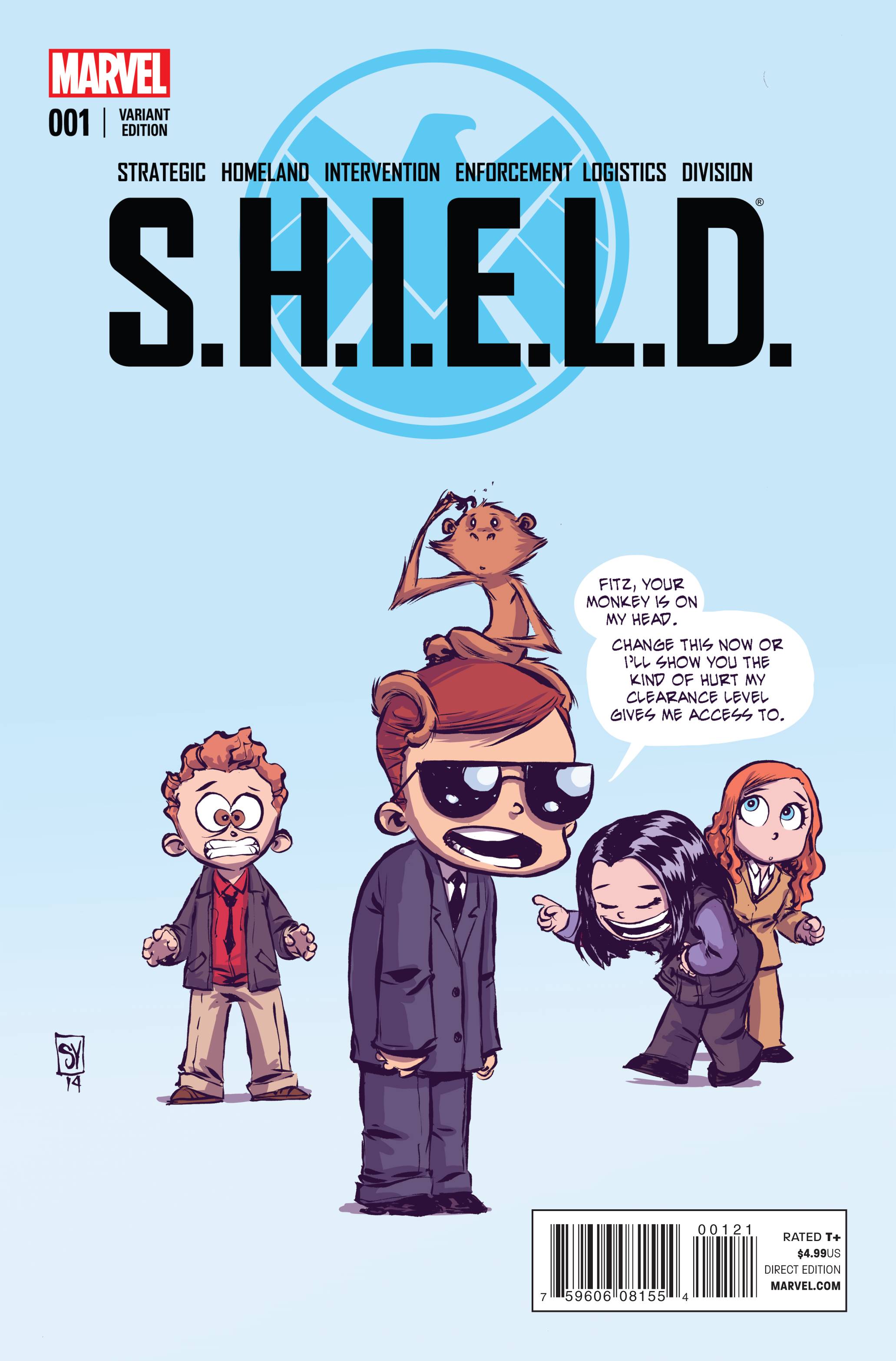 S.H.I.E.L.D. #1 (Young Variant) (2014)