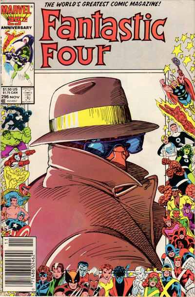 Fantastic Four #296 [Newsstand]-Fine (5.5 – 7)