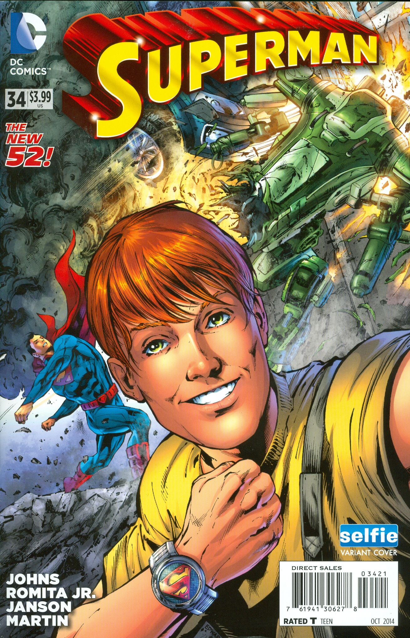 Superman #34 DC Universe Selfie Variant Edition (2011)