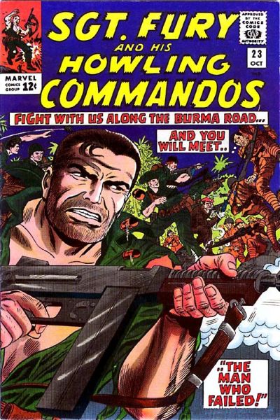 Sgt. Fury #23 (1963)-Very Good (3.5 – 5)