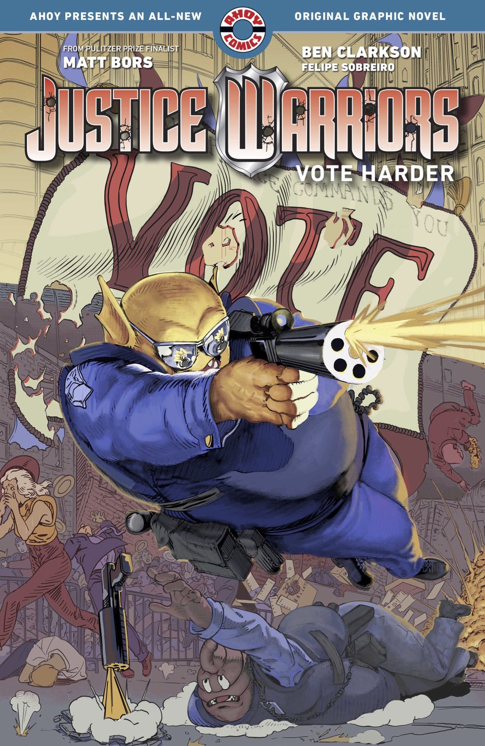 Justice Warriors Graphic Novel Volume 2 Vote Harder (Mature)