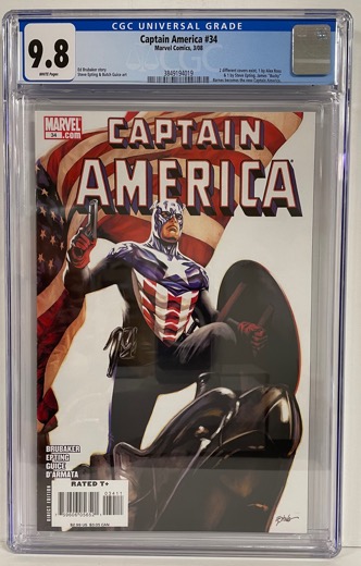 Captain America #34 CGC 9.8