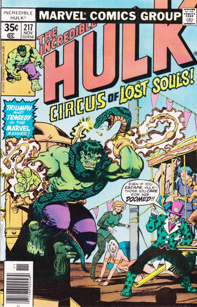 The Incredible Hulk #217 [Regular Edition] - Fn-