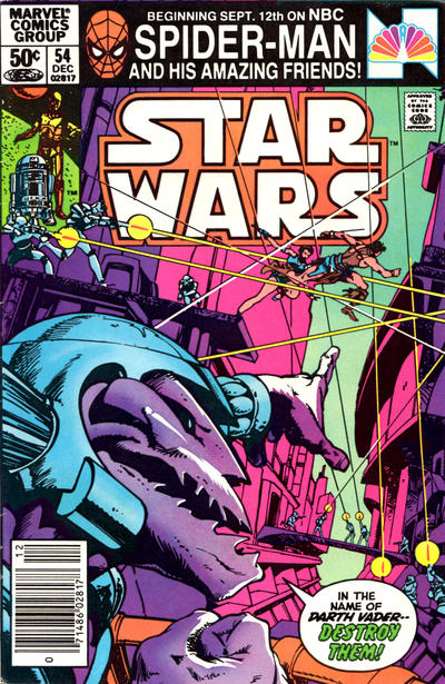 Star Wars #54 [Newsstand](1977)-Very Fine (7.5 – 9)