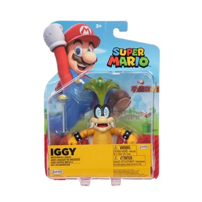 Super Mario Iggy 4" Action Figure