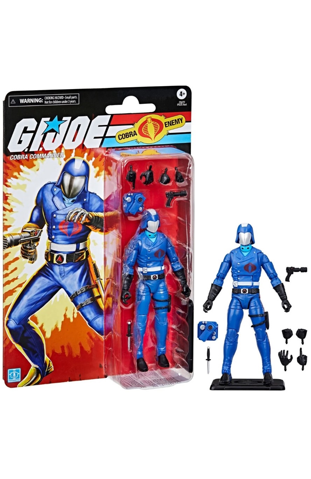 G.I. Joe Classified Series Retro Cardback Cobra Commander 6-Inch Action Figure