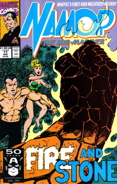 Namor, The Sub-Mariner #17 (1990)-Very Fine (7.5 – 9)