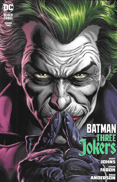 Batman: Three Jokers #2 [Jason Fabok Joker Fingers To Lips Cover]-Near Mint (9.2 - 9.8)