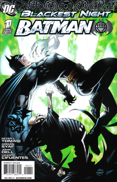 Blackest Night: Batman #1 [Andy Kubert Cover]-Very Fine (7.5 – 9)