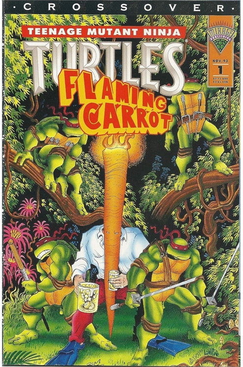 Teenage Mutant Ninja Turtles/Flaming Carrot #1 (Of 4)