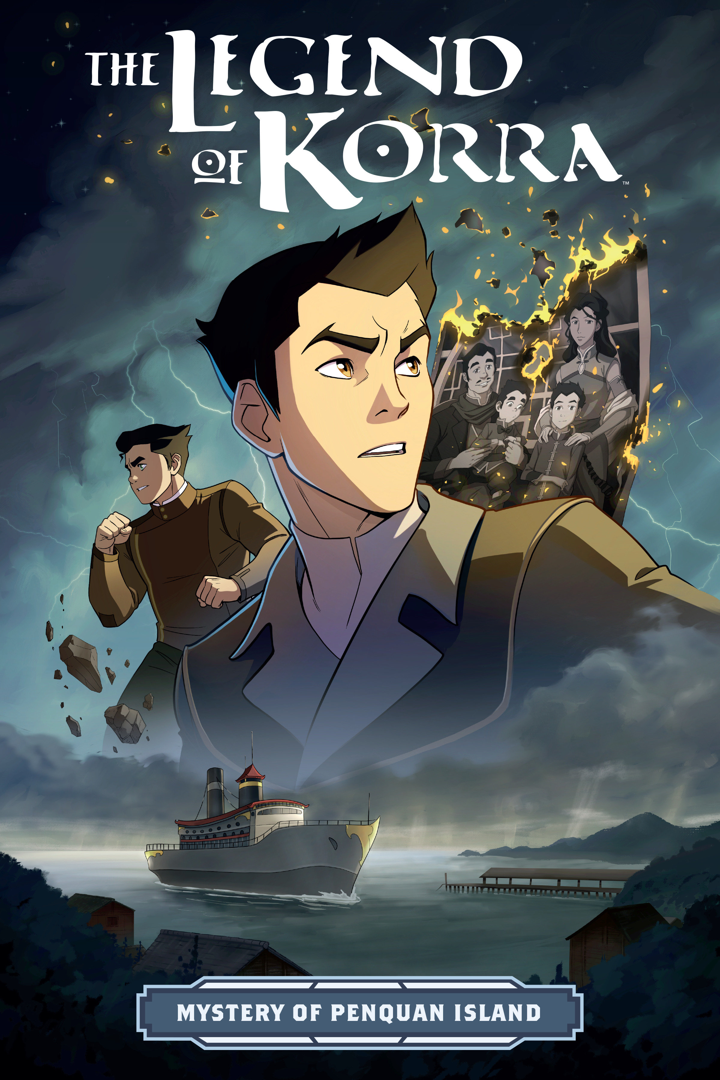 Legend of Korra Graphic Novel Volume 8 The Mystery of Penquan Island