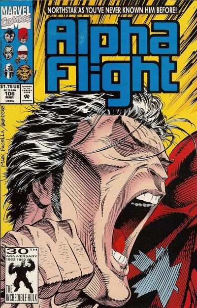 Alpha Flight #106 [Second Printing]-Very Fine (7.5 – 9)