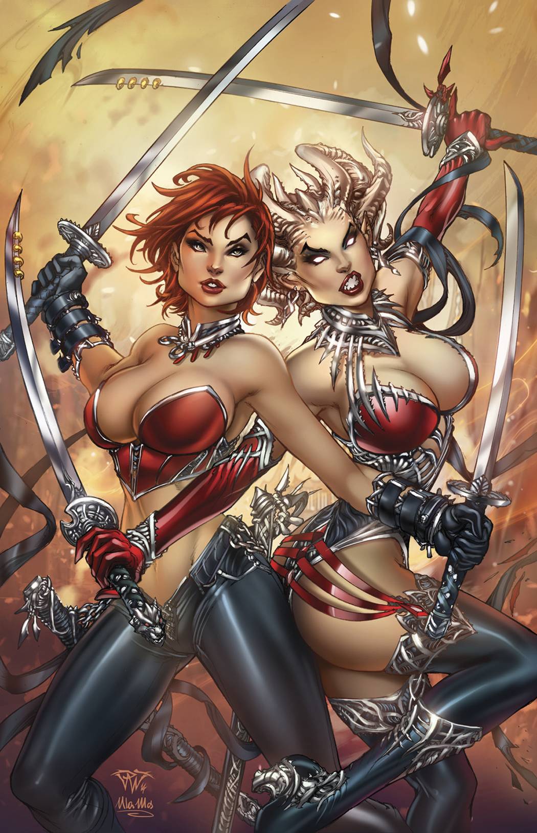 Grimm Fairy Tales Inferno Rings of Hell #3 A Cover Pantalena (Aofd)
