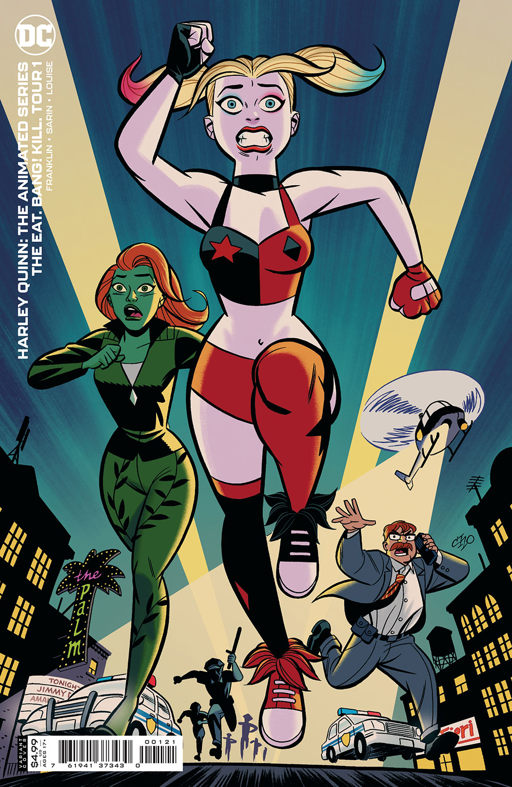 Harley Quinn The Animated Series The Eat Bang Kill Tour #1 Cover B Michael Cho Card Stock Variant (Of 6)