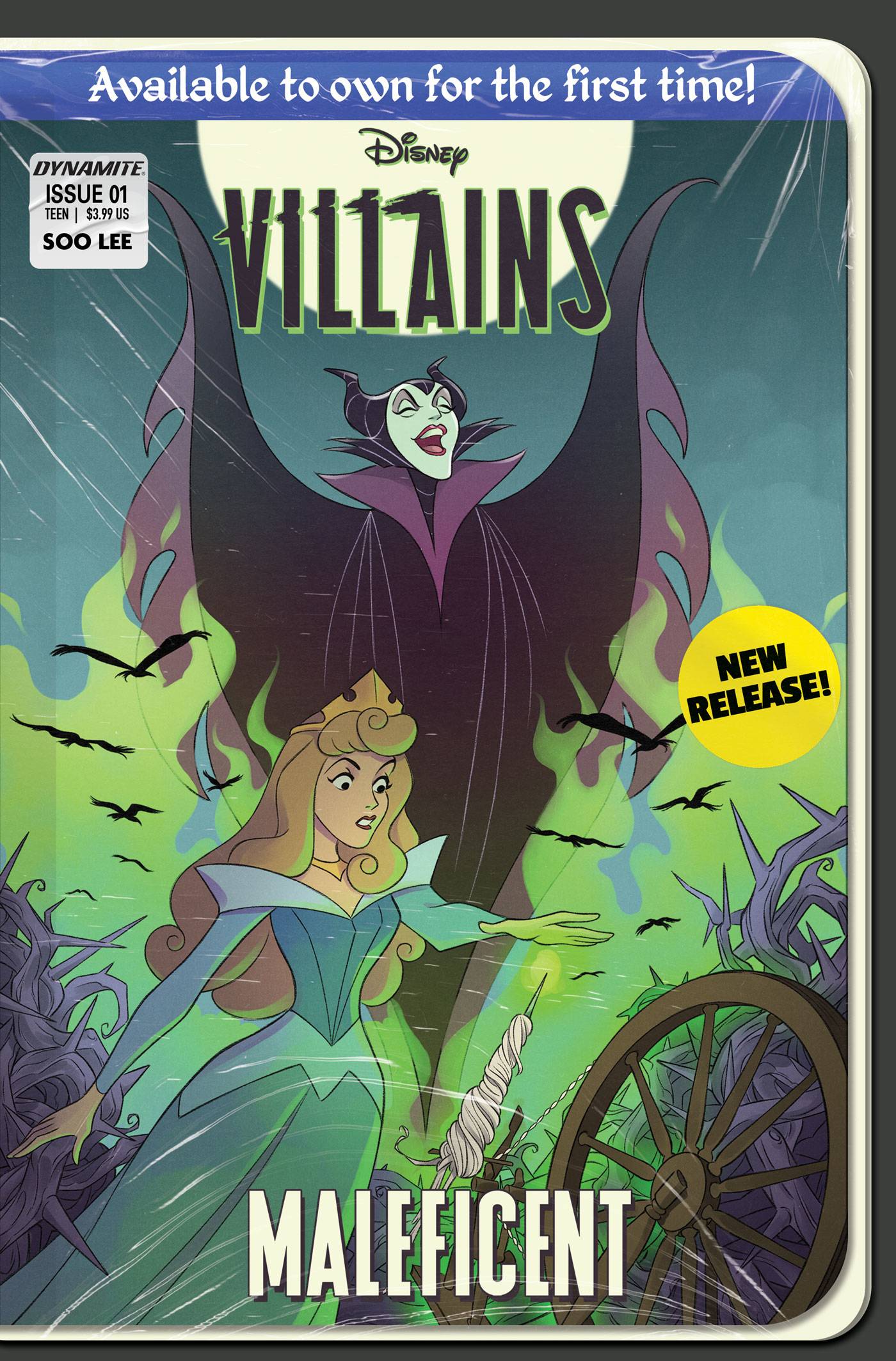 Disney Villains Maleficent #1 Cover H 1 for 10 Incentive Vhs Homage