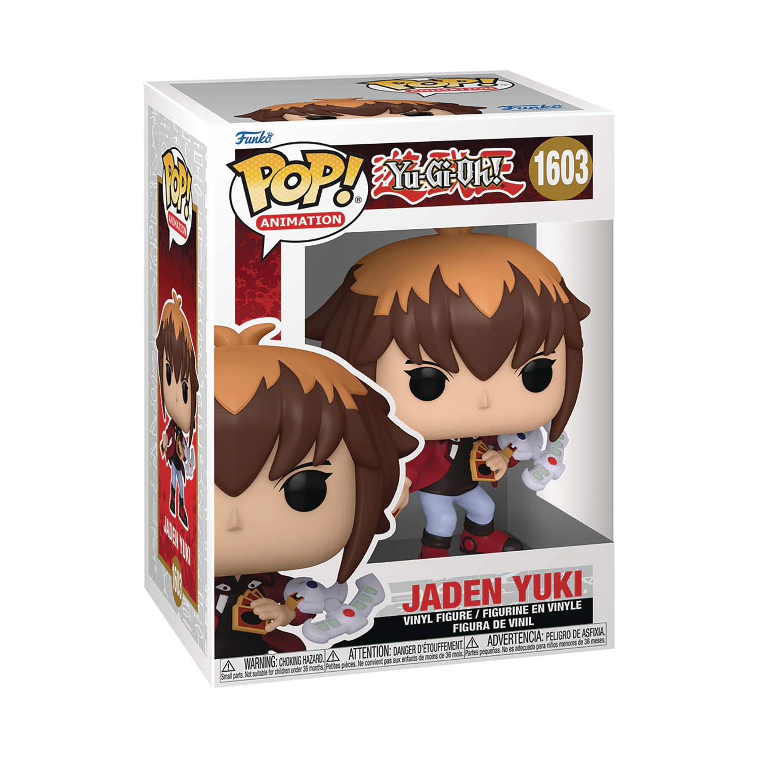 Pop Animation Yu-Gi-Oh! Jaden Yuki Vinyl Figure