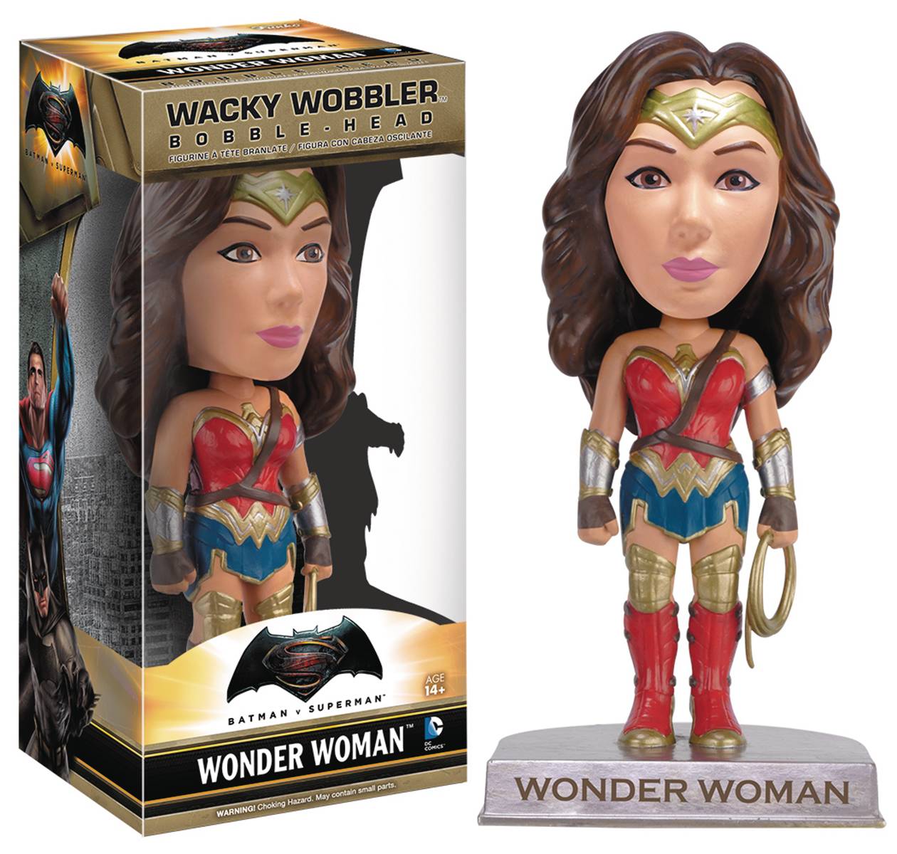 Batman Vs Superman Wonder Woman Wacky Wobbler