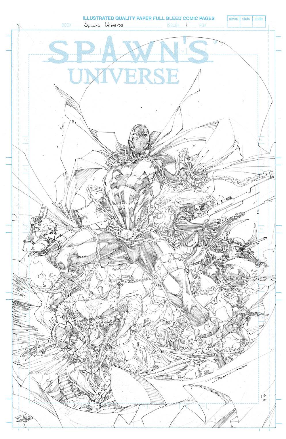 Spawn Universe #1 Cover G 1 for 50 Incentive Booth