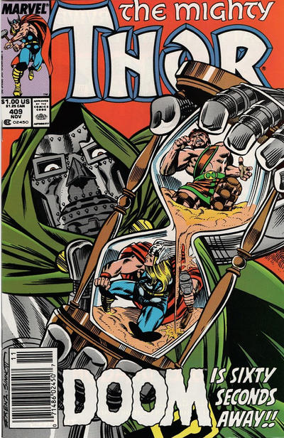 Thor #409 [Newsstand]-Fine (5.5 – 7)
