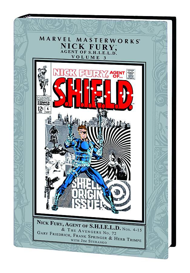 Marvel Masterworks Nick Fury Agent of Shield Hardcover Volume 3