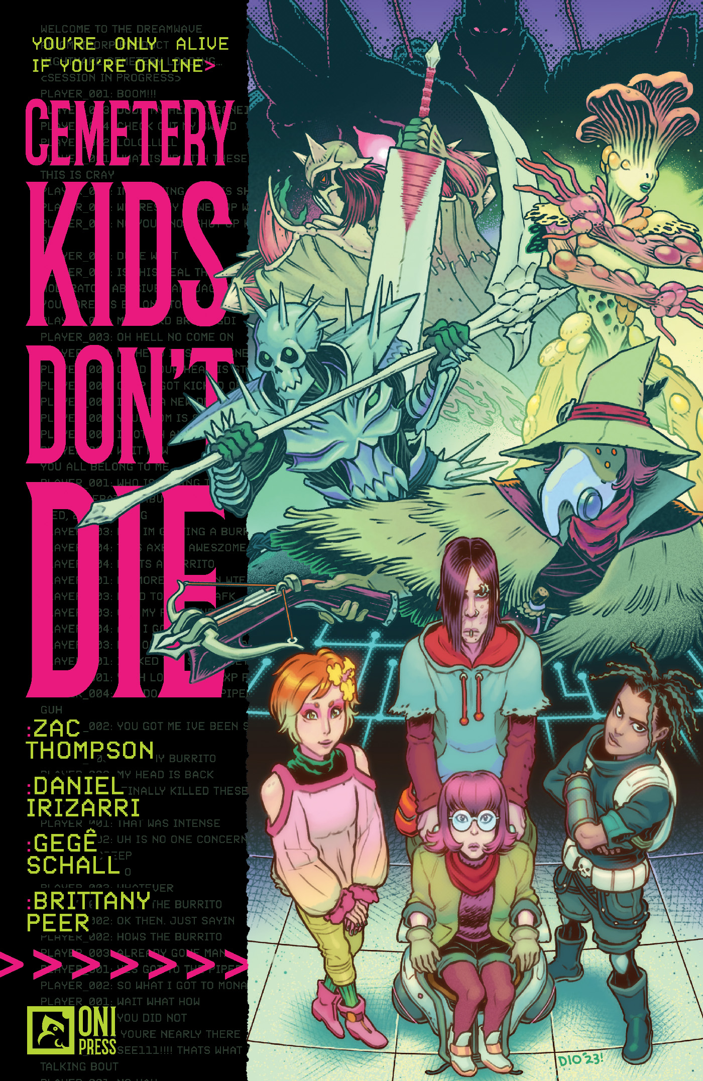 Cemetery Kids Don't Die Graphic Novel Volume 1