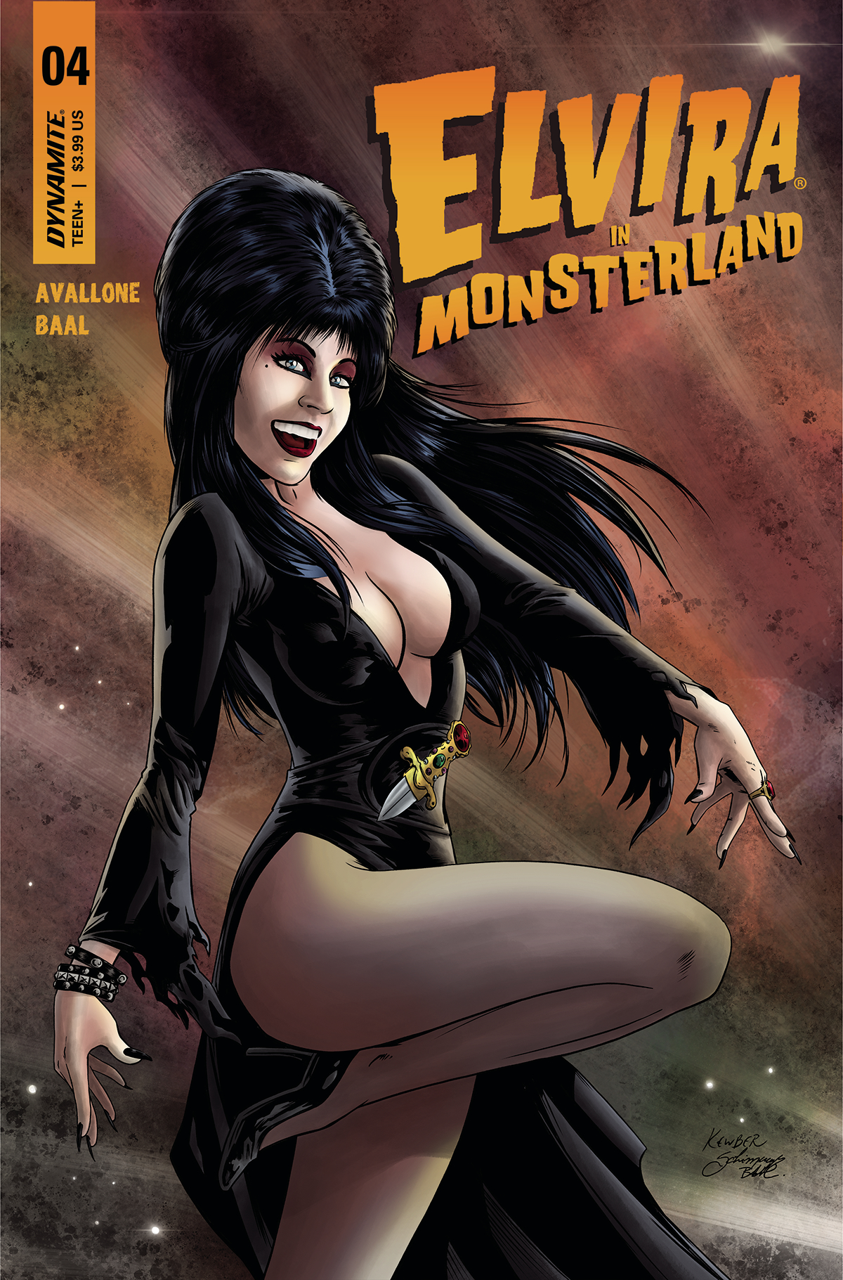 Elvira In Monsterland #4 Cover C Baal