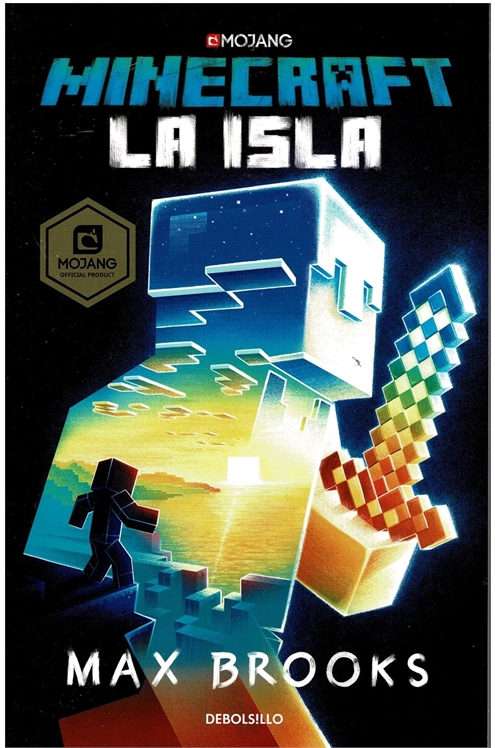 Minecraft La Isla Spanish Language Novel - Half Price!