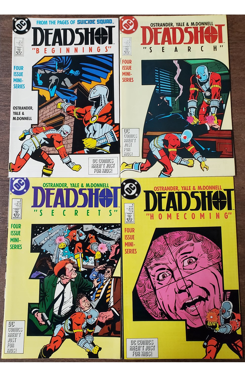 Deadshot #1-4 (DC 1988) Full Set