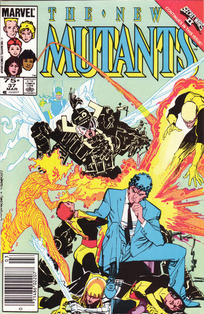 The New Mutants #37 [Newsstand](1983)-Near Mint (9.2 - 9.8)