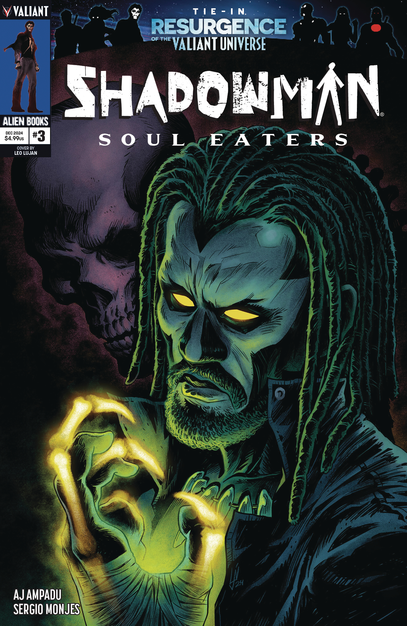 Shadowman Soul Eaters #3 Cover A Lujan (Of 4)