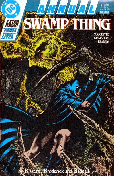 Swamp Thing Annual #4-Fine (5.5 – 7)