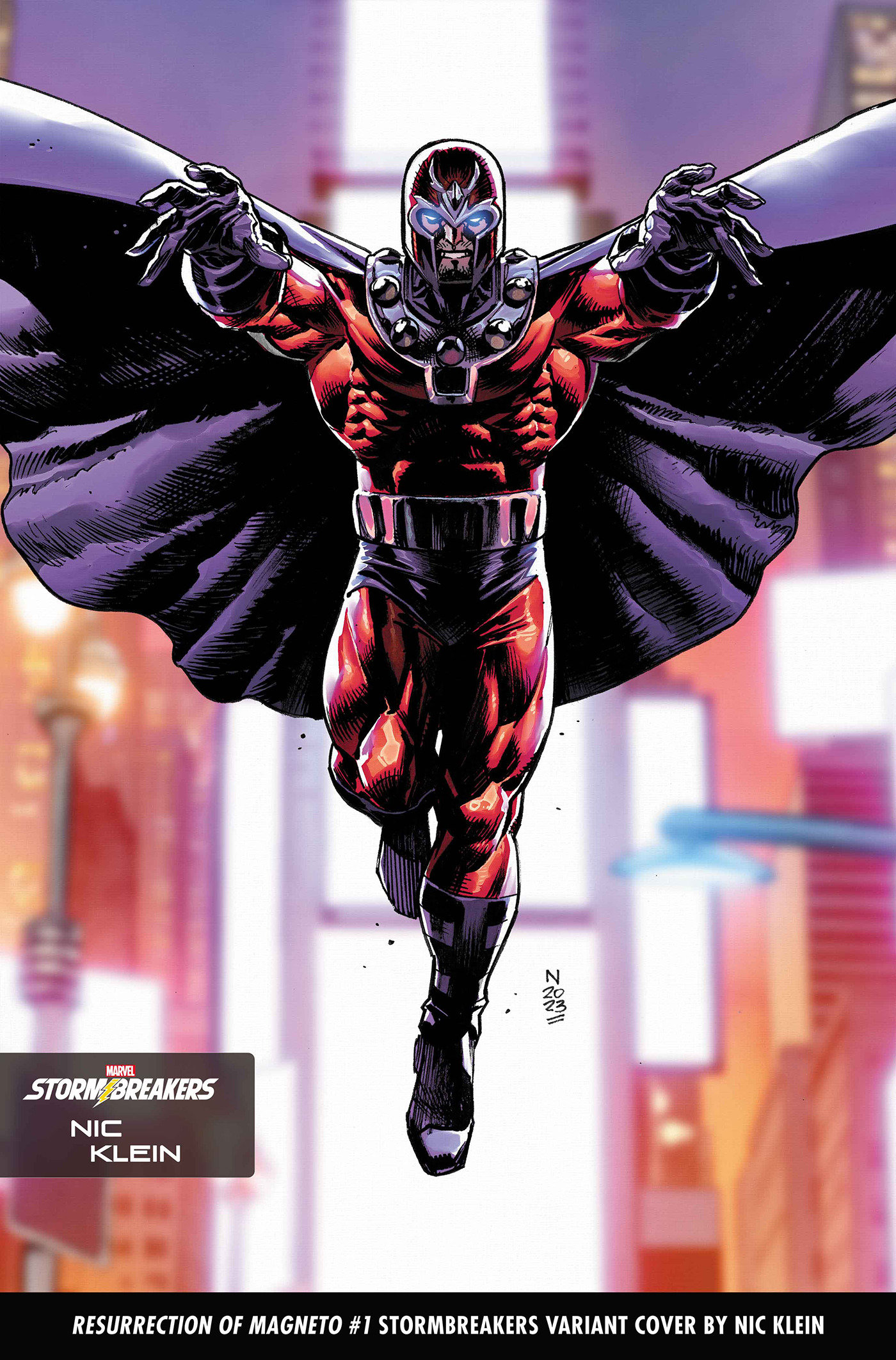 Resurrection of Magneto #1 Nic Klein Stormbreakers Variant