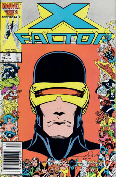 X-Factor #10 [Newsstand] - Vg/Fn