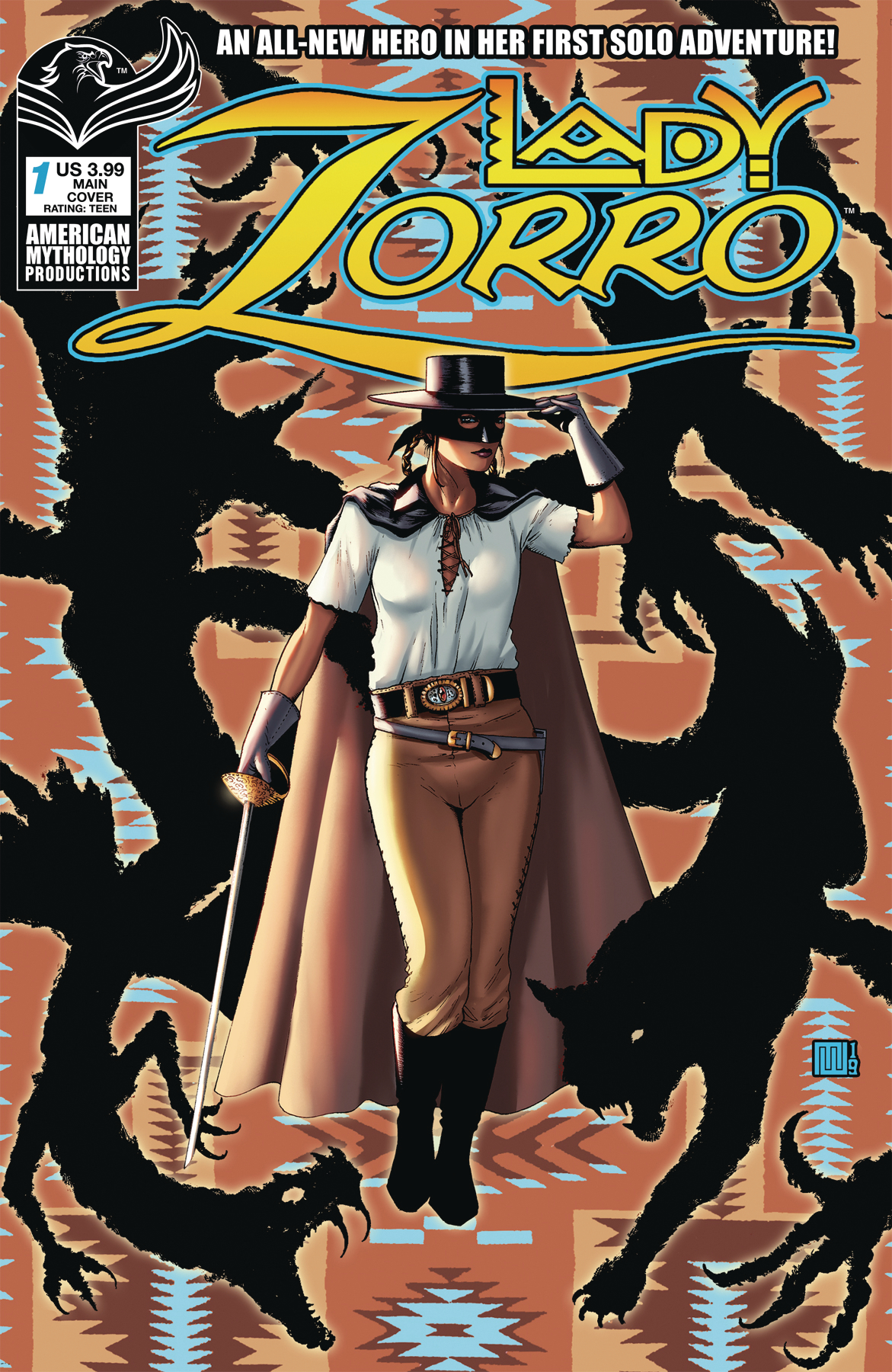 Lady Zorro #1 Cover A Wolfer