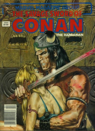 The Savage Sword of Conan #97 - Vg/Fn