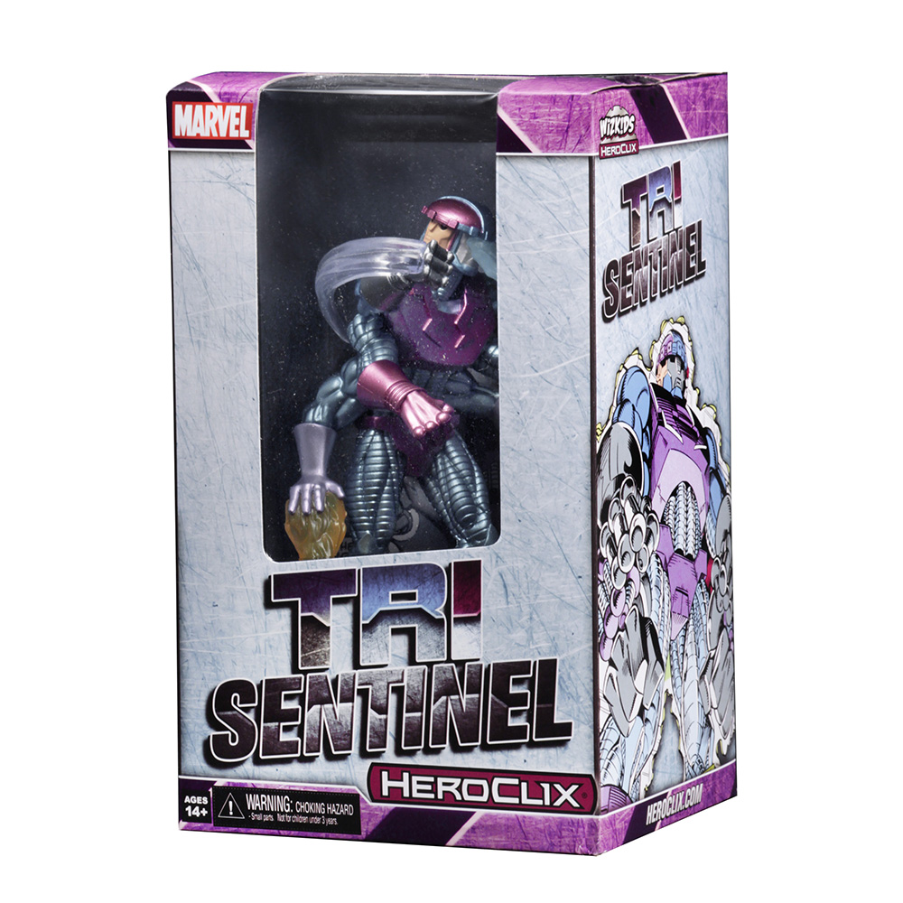 Marvel Heroclix Tri-Sentinel Colossal Figure