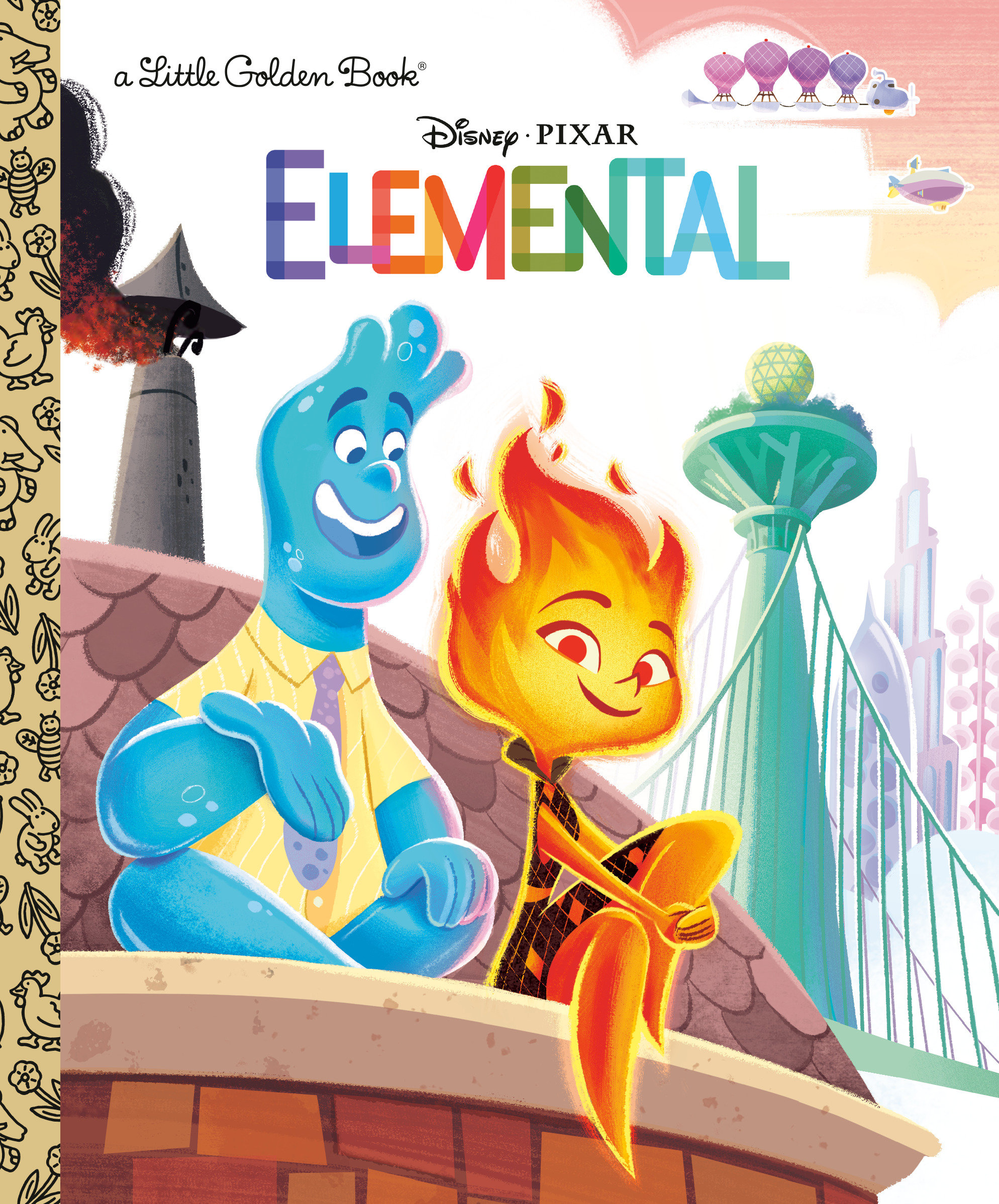 Buy Disney/Pixar Elemental Little Golden Book | Memory Lane Comics