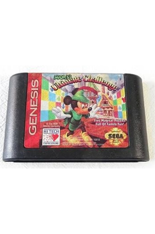 Sega Genesis Mickey's Ultimate Challenge - Cartridge Only - Pre-Owned