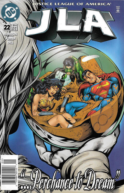 JLA #22 [Newsstand]-Very Good (3.5 – 5)