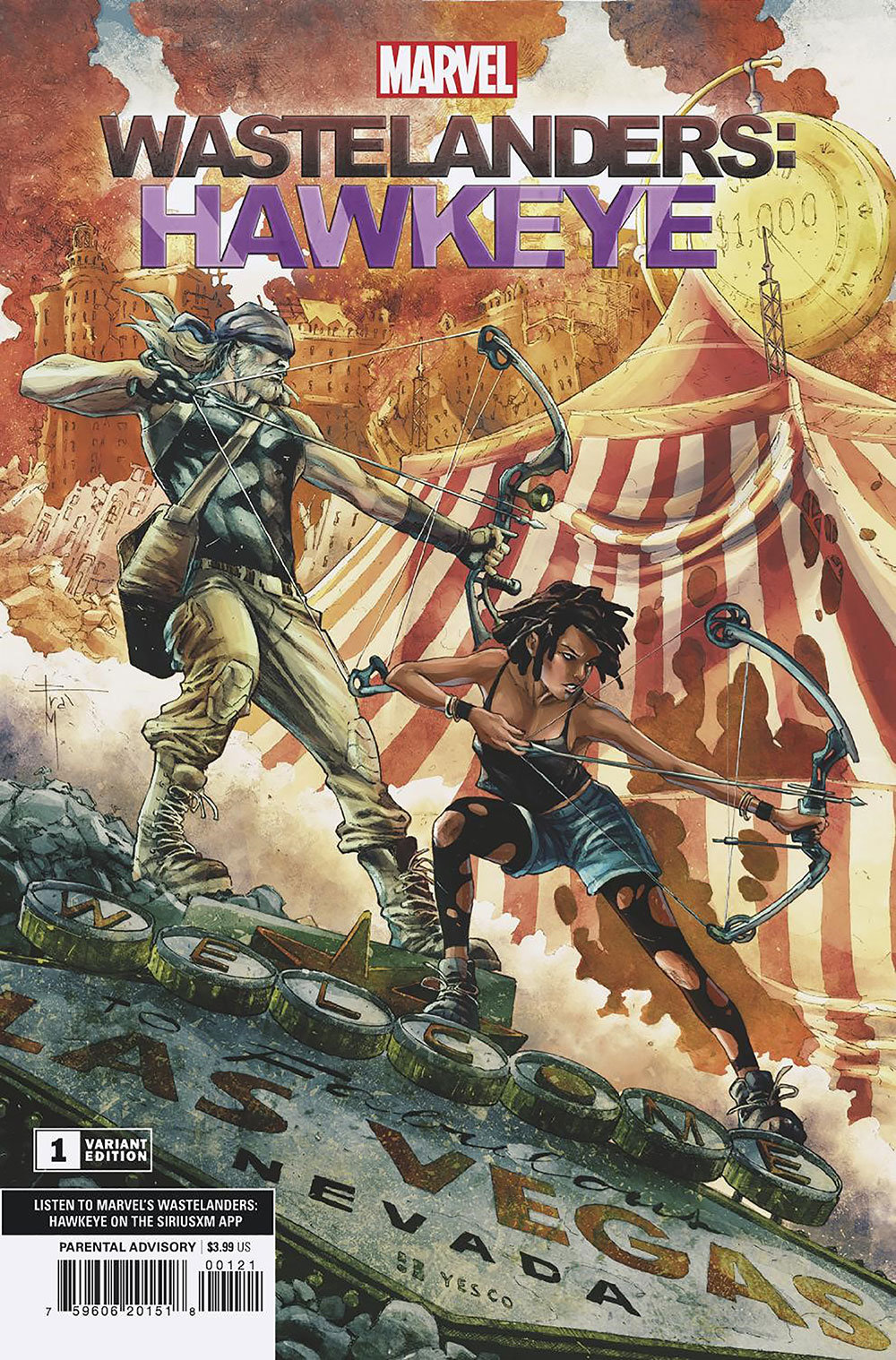 Wastelanders Hawkeye #1 Mobili Variant