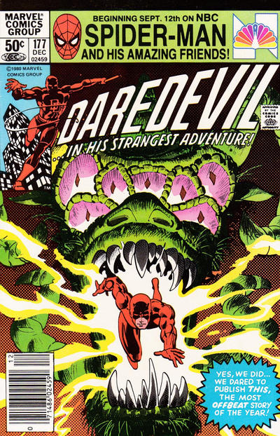 Daredevil #177 [Newsstand]-Fine (5.5 – 7)